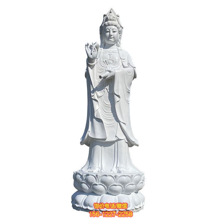 石材觀音雕塑，為景區(qū)增添獨(dú)特魅力